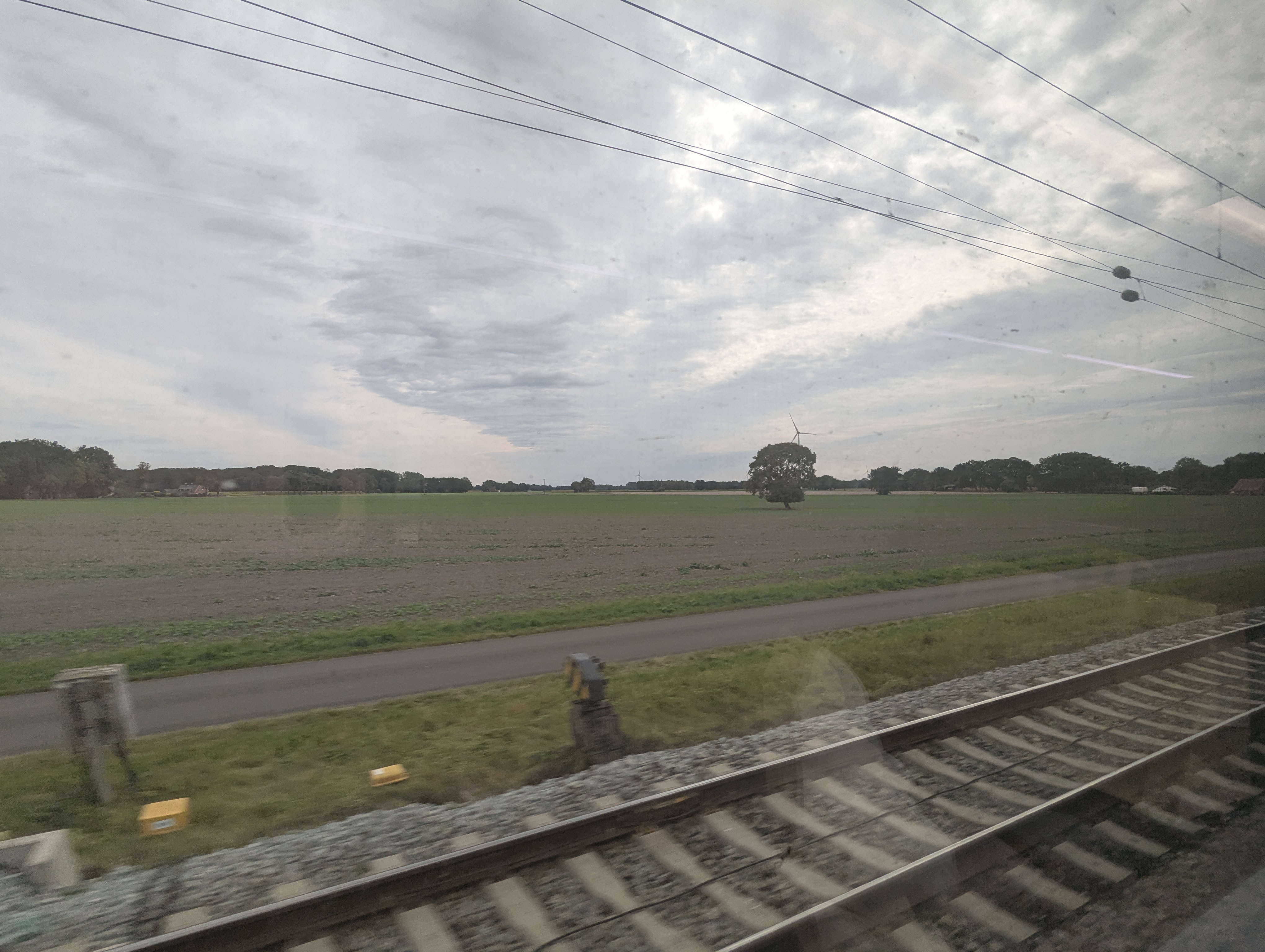 Train to Muenster, Germany